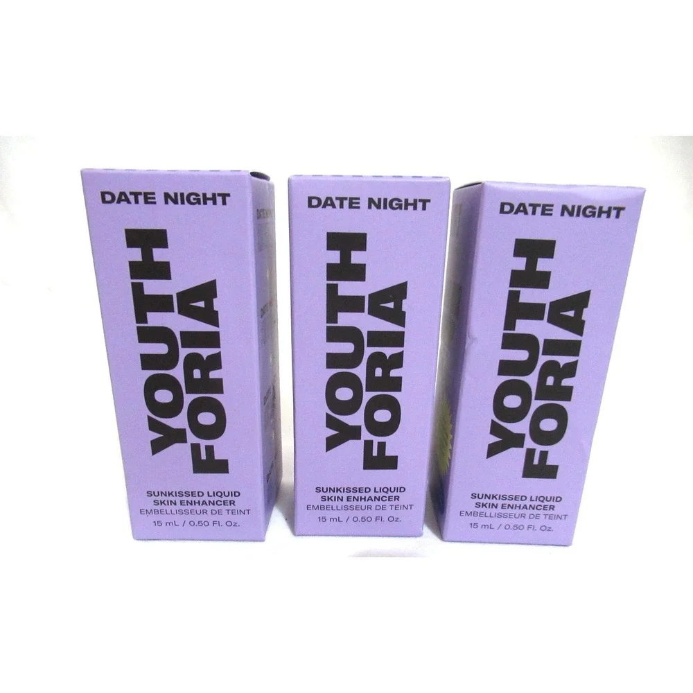 X3 Youth Foria Date Night Sunkissed Liquid‎ Skin Enhancer In Bronzy 15 mL